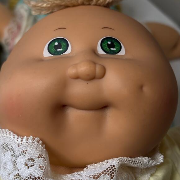 Vintage Bundle Coleco Cabbage Patch Dolls Babies Appalachian Art 1982 Set of 3 - Picture 7 of 12